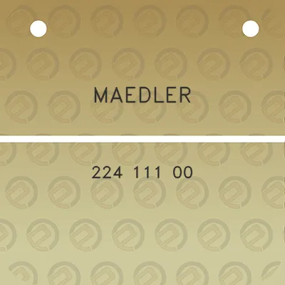 maedler-224-111-00