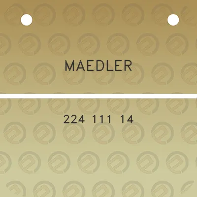 maedler-224-111-14