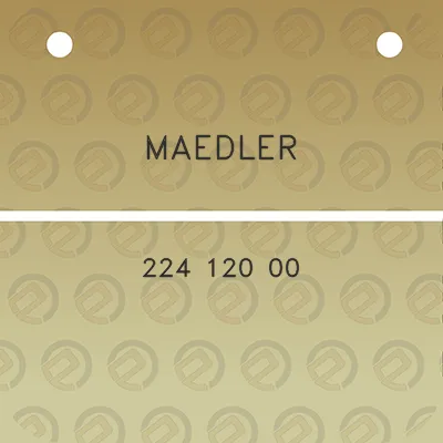 maedler-224-120-00