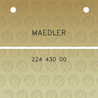 maedler-224-430-00