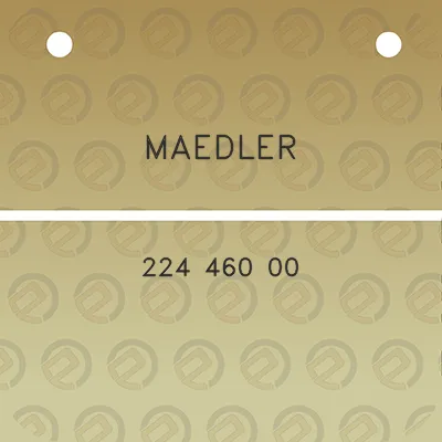 maedler-224-460-00