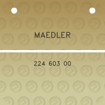 maedler-224-603-00