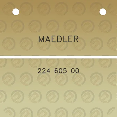 maedler-224-605-00