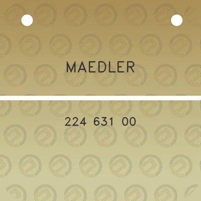 maedler-224-631-00