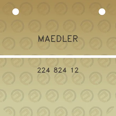 maedler-224-824-12