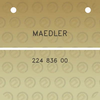 maedler-224-836-00