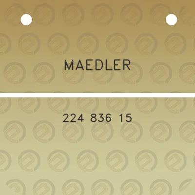 maedler-224-836-15