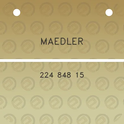 maedler-224-848-15