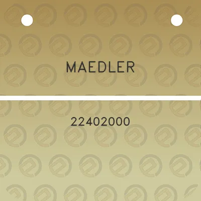 maedler-22402000