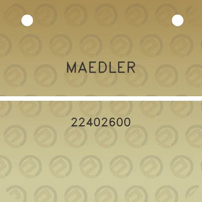 maedler-22402600