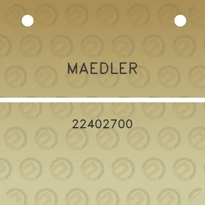 maedler-22402700