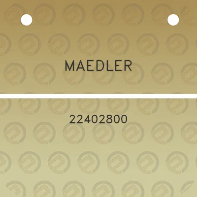 maedler-22402800