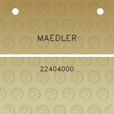 maedler-22404000