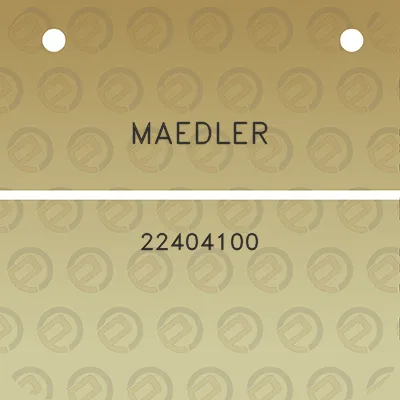 maedler-22404100