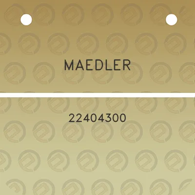 maedler-22404300