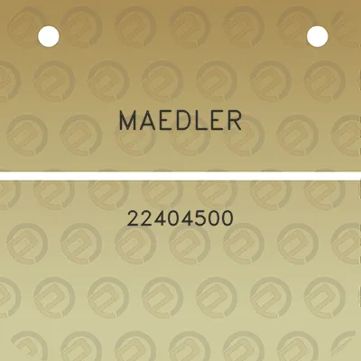 maedler-22404500