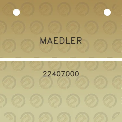 maedler-22407000