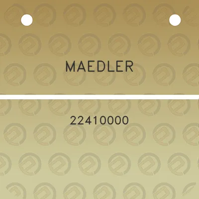 maedler-22410000