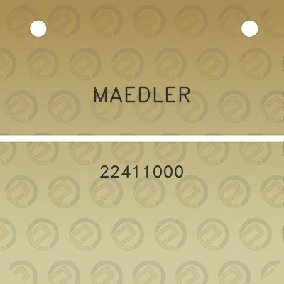 maedler-22411000