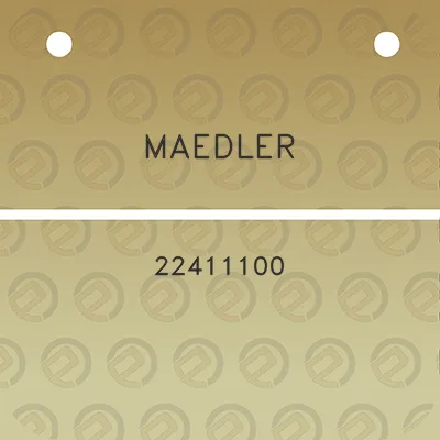 maedler-22411100