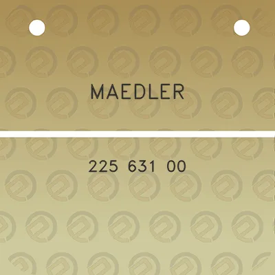 maedler-225-631-00