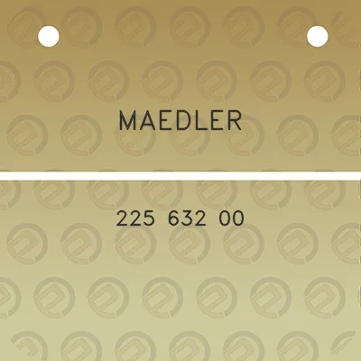 maedler-225-632-00