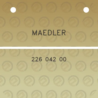 maedler-226-042-00