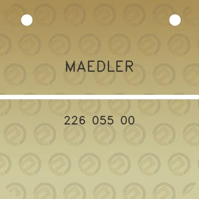 maedler-226-055-00