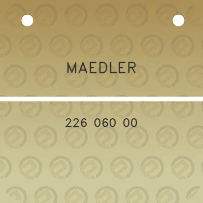 maedler-226-060-00