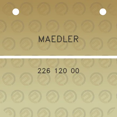 maedler-226-120-00