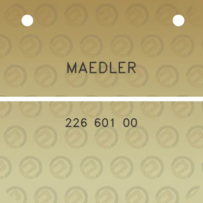 maedler-226-601-00