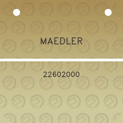 maedler-22602000