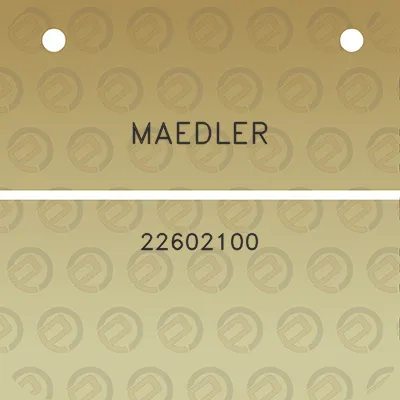 maedler-22602100