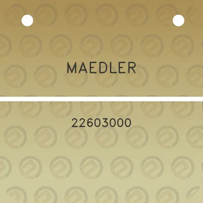 maedler-22603000