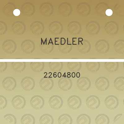 maedler-22604800