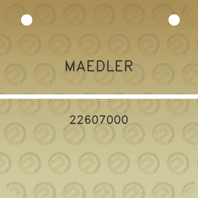 maedler-22607000