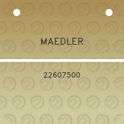 maedler-22607500