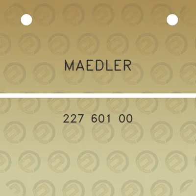 maedler-227-601-00