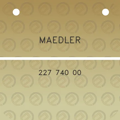 maedler-227-740-00