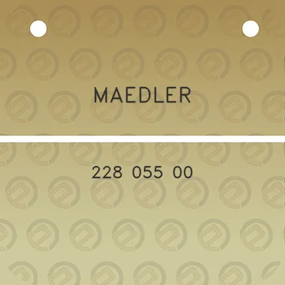 maedler-228-055-00