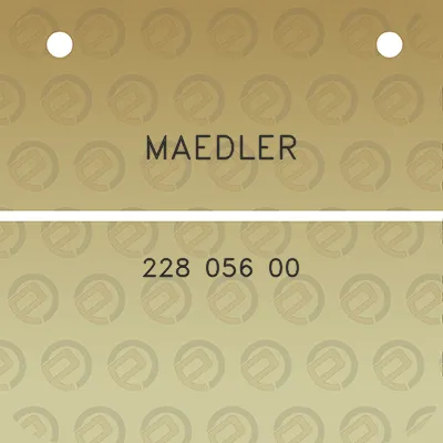 maedler-228-056-00