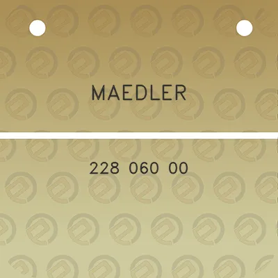 maedler-228-060-00