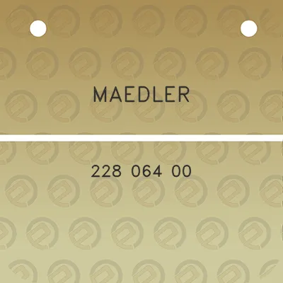 maedler-228-064-00