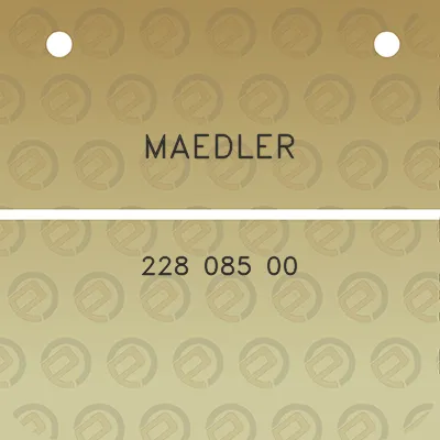 maedler-228-085-00