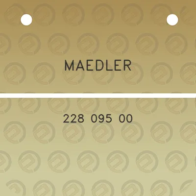 maedler-228-095-00