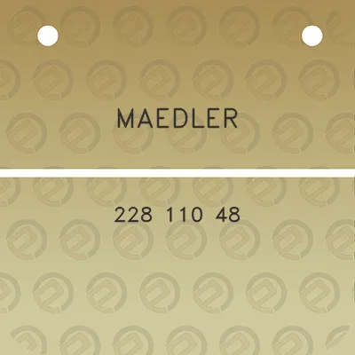 maedler-228-110-48