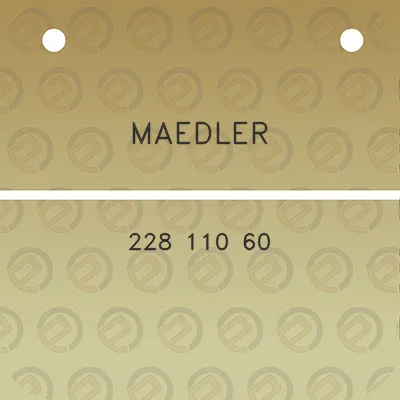 maedler-228-110-60