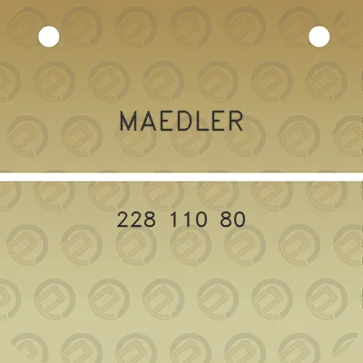 maedler-228-110-80