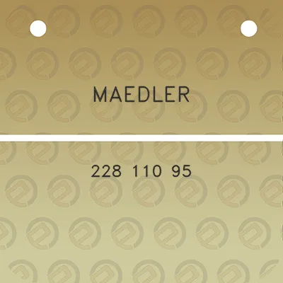 maedler-228-110-95