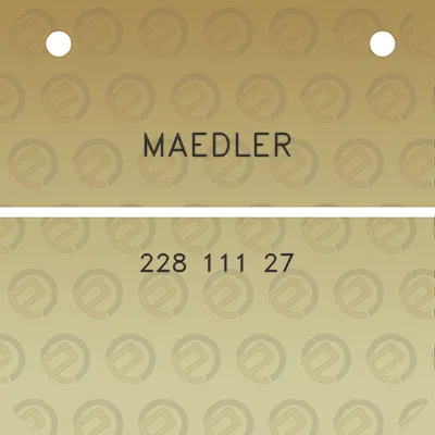 maedler-228-111-27